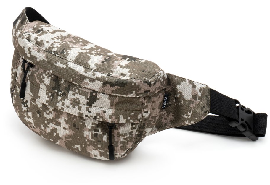 Сумка-бананка Vinga BiG Pixel, Oxford 600D (VBBO600PX)