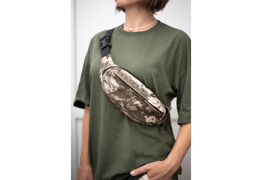 Сумка-бананка Vinga SM Pixel, Oxford 600D (VBSO600PX)