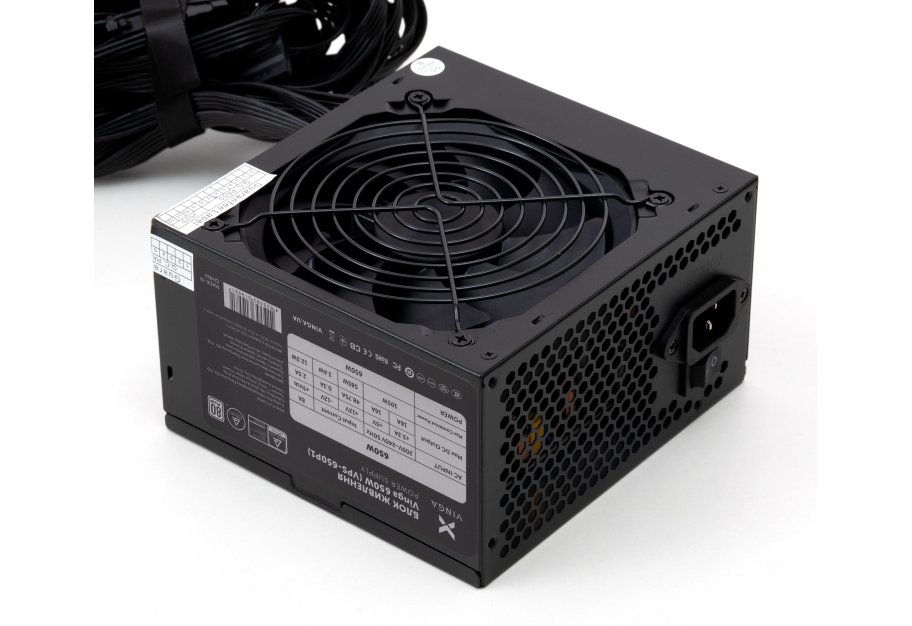 Блок живлення Vinga 650W ОЕМ (VPS-650P1)