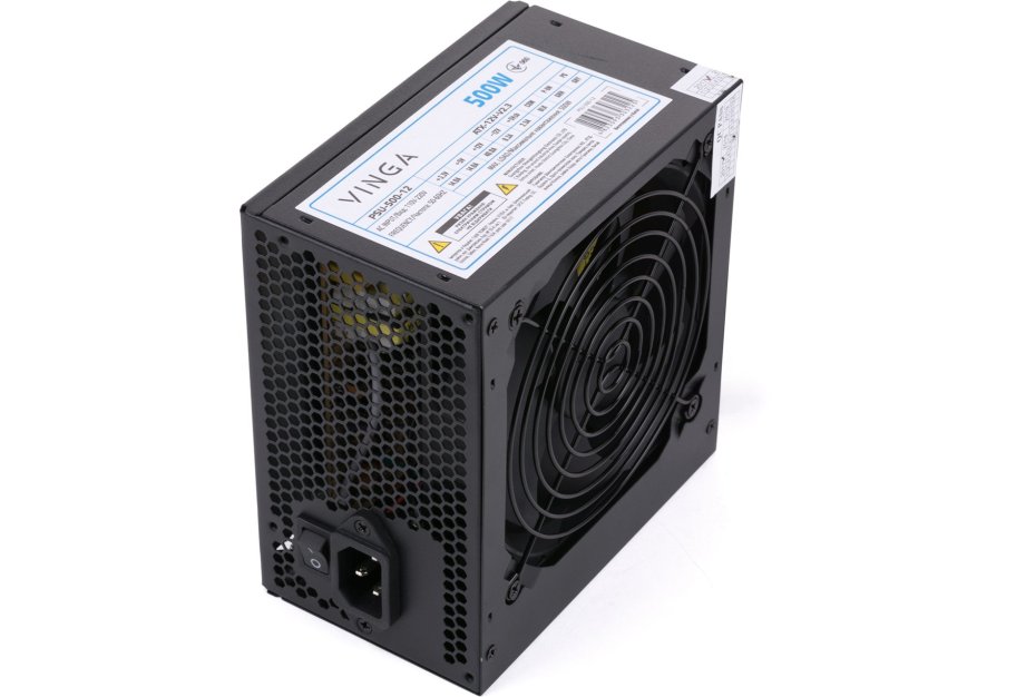 Блок живлення Vinga 500W ОЕМ (PSU-500-12)