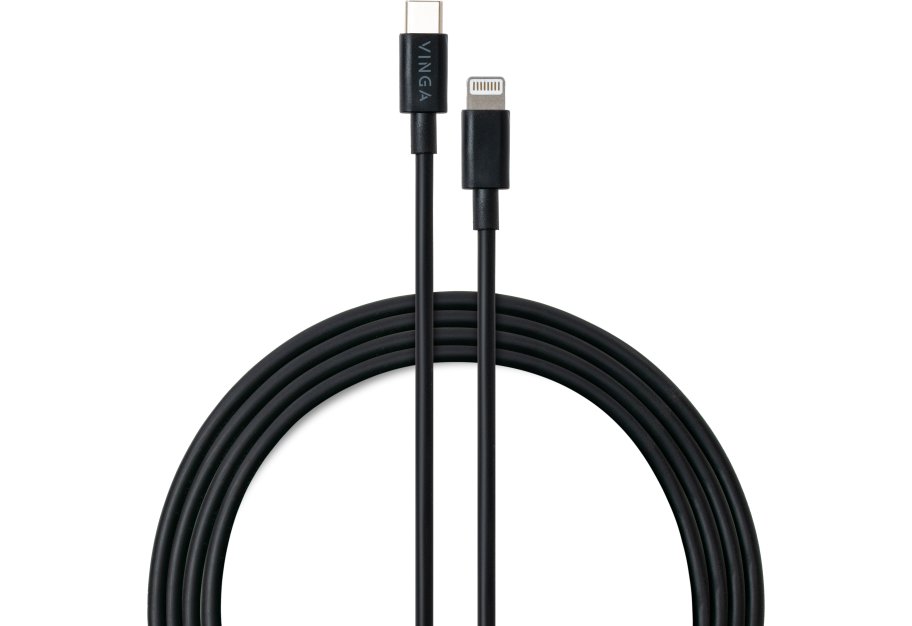 Дата кабель USB-C to Lightning 1.0m 3A 20W PVC Vinga (VCDCCL31)
