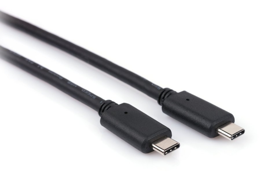 Data cable USB-C to USB-C 1.0m 5A USB 3.1 Vinga (USBCMCM01-1.0)