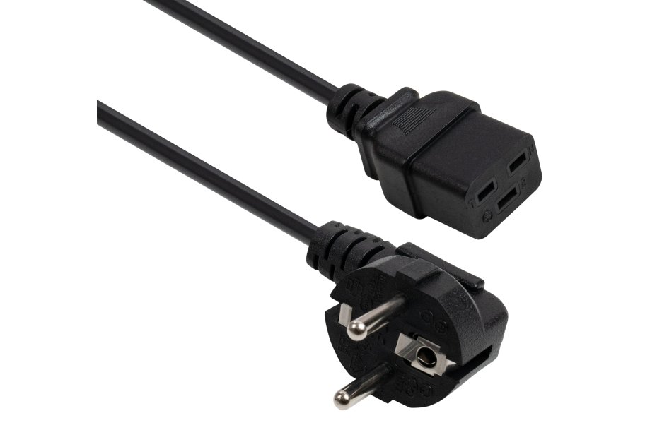 Кабель живлення C19 1.8m 1.5mm 2 copper Vinga (VYPCC191815CU)