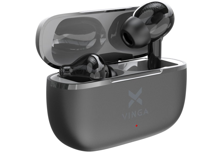 Навушники Vinga HBT075 Bluetooth Black (HBT075BK)