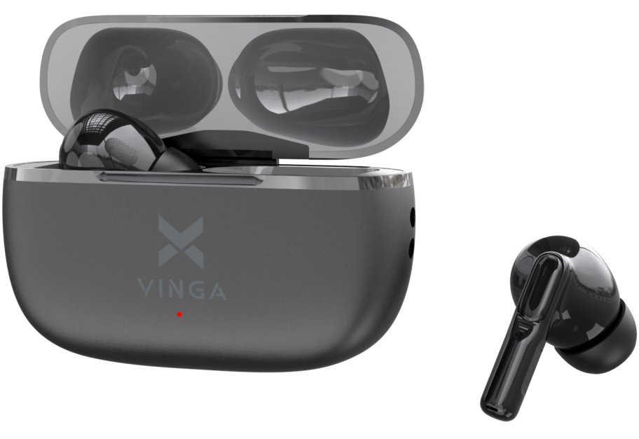 Навушники Vinga HBT075 Bluetooth Black (HBT075BK)