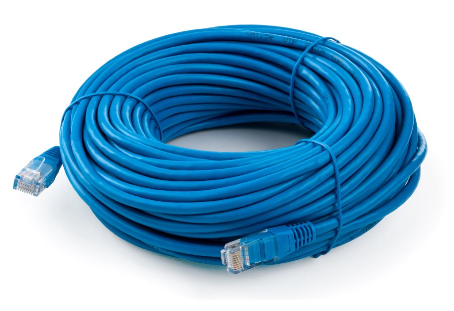 Патч-корд Vinga UTPCat5e 25 m COPPER (VCPPCC25B)