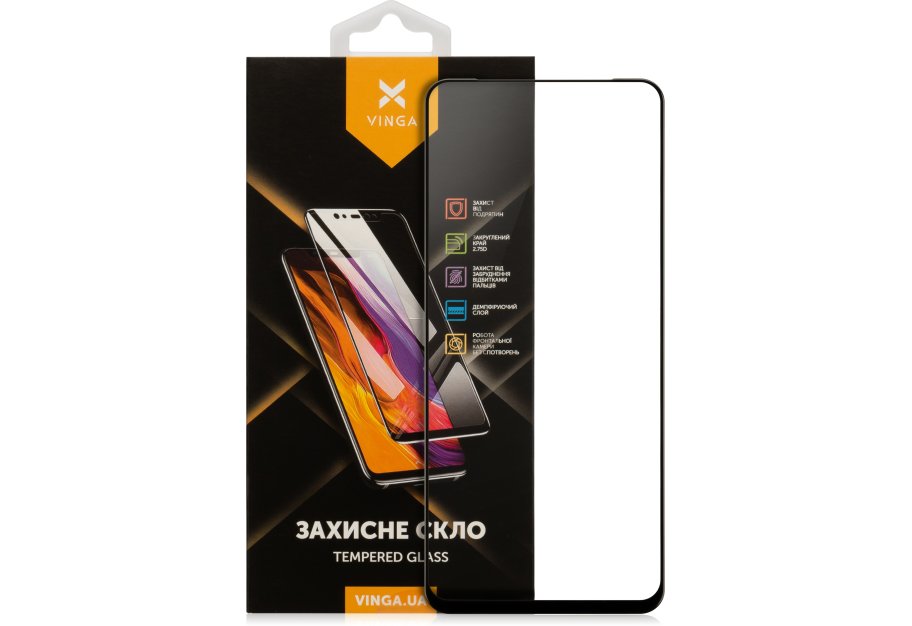 Скло захисне Vinga Xiaomi Note 10 5G/Poco M3 Pro/Note 11/Note 11S (VGXRN105G)