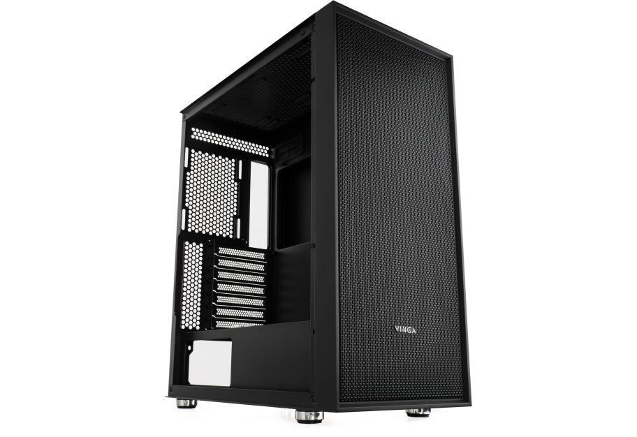 Корпус для ПК Vinga Pillar Black