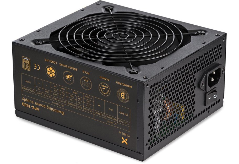 Блок живлення Vinga 1650W (VPS-1650 V2 Mining edition)