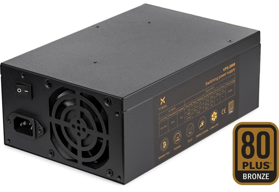 Power supply Vinga 2000W (VPS-2000 Mining edition)
