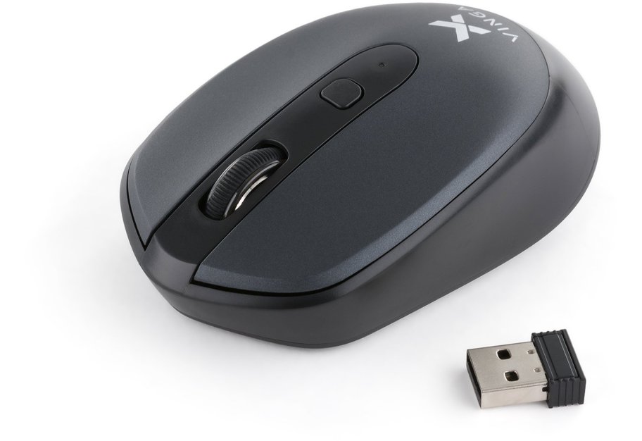 Мишка Vinga MSW-908 Silent Click grey