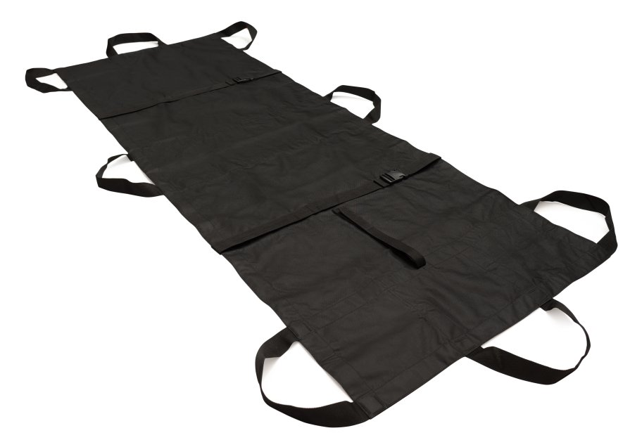 Ноші Vinga 190х70см, Soft, frameless, Black (VNSFL)