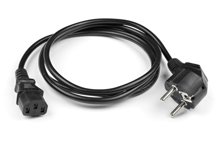 Кабель живлення C13 1.5m Vinga (VCPPCC131.5BK)