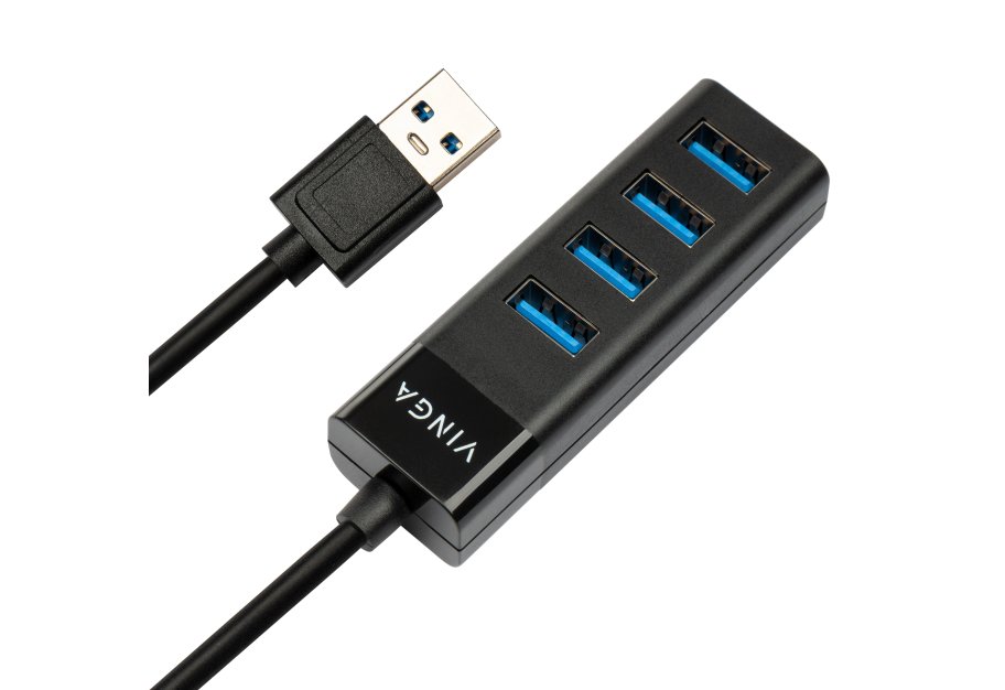 Концентратор Vinga USB3.0 to 4*USB3.0 HUB (VHA3A4)