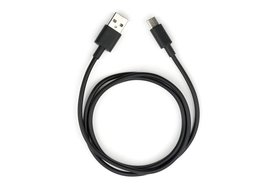 Дата кабель USB 2.0 AM to USB-C 1.0m PVC black Vinga (VCPDCTC1BK)