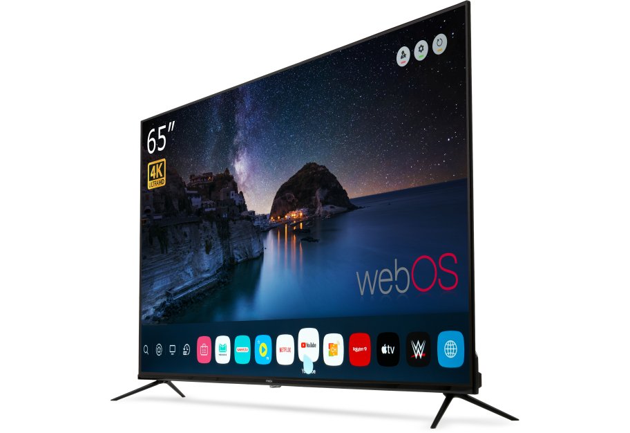 Телевізор Vinga S65UHD25BWEB