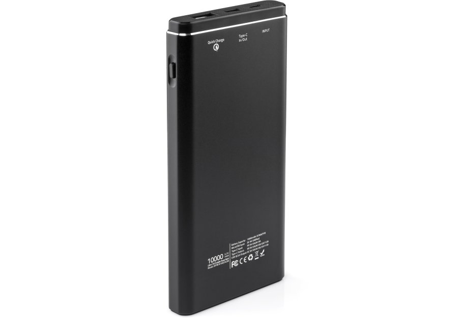Батарея універсальна Vinga 10000 mAh QC3.0 PD aluminium black (BTPB1010QCALBK)