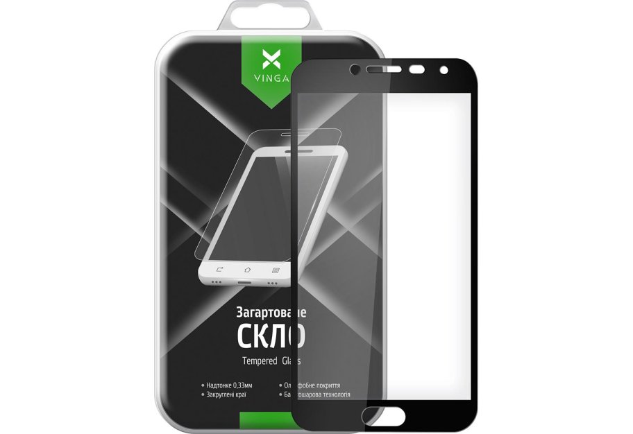 Скло захисне Vinga для Samsung Galaxy J4 (2018) J400 (VTPGS-J400)