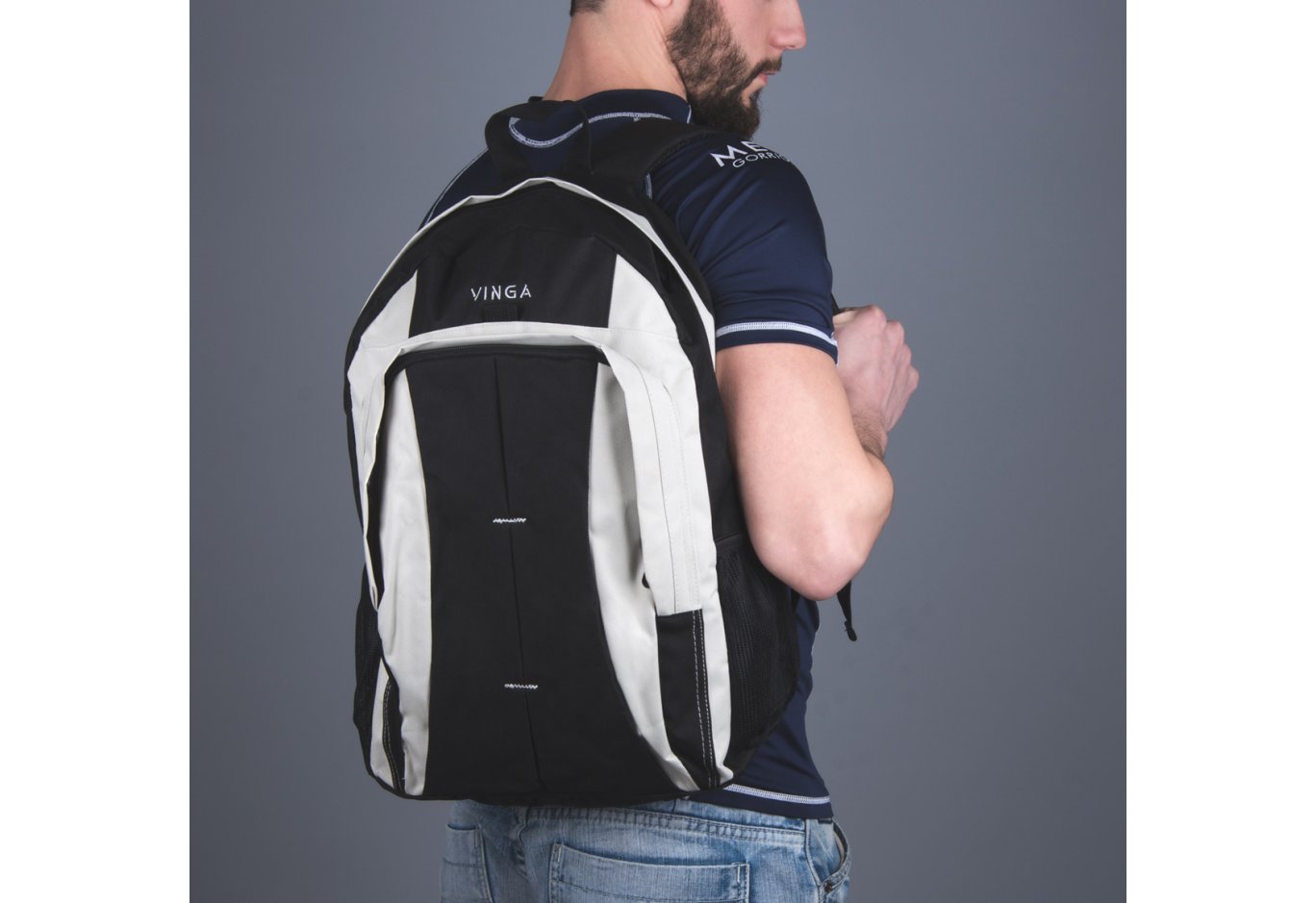 Laptop backpack Vinga 15.6" NBP400BK black (NBP400BK)
