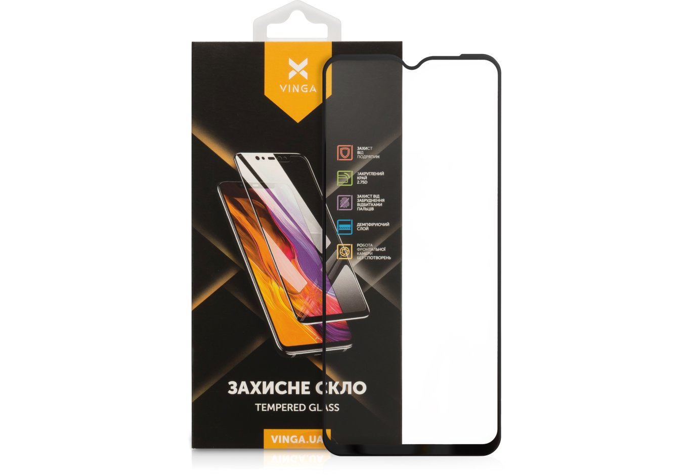 Protective glass Vinga Samsung A23 (VGSA234G)