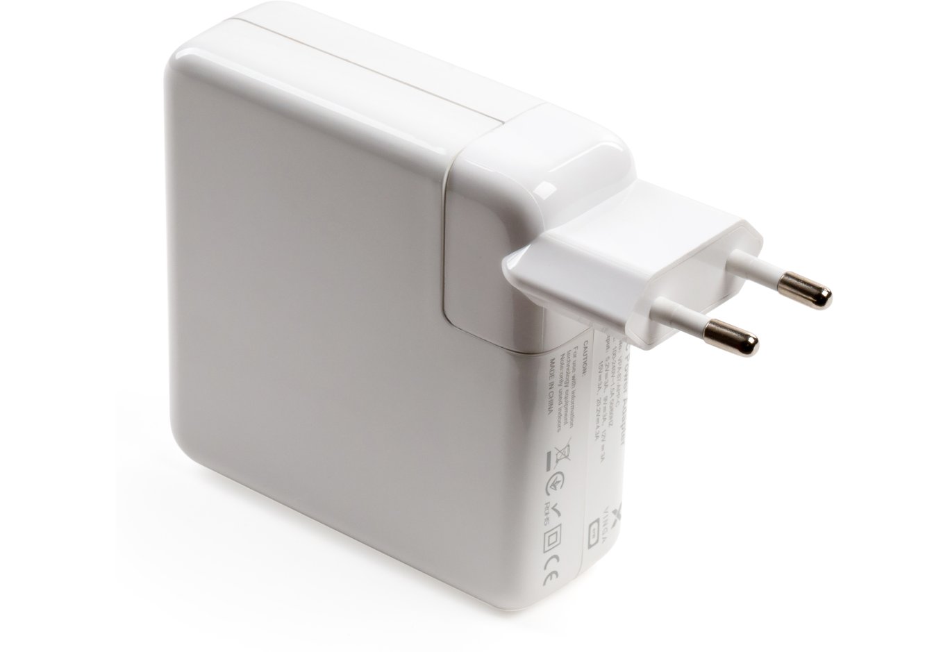 Блок живлення до ноутбуку Vinga Apple 87W 5.2V3A/9V3A/12V3A/15V3A/20.2V4.3A USB-C (VPA-87-APP-C)