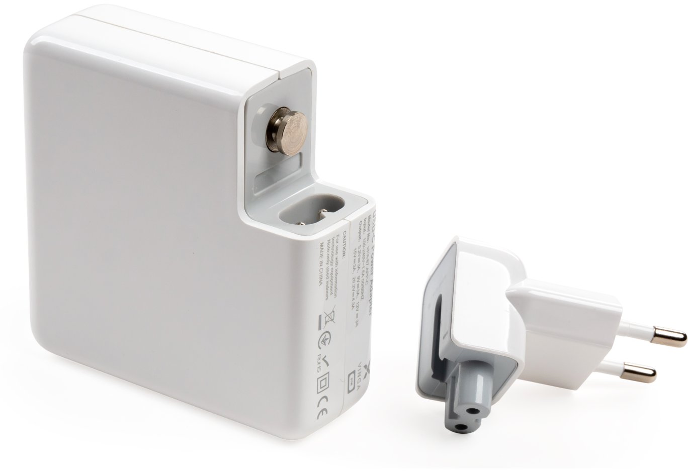 Блок живлення до ноутбуку Vinga Apple 96W 5.2V3A/9V3A/12V3A/15V3A/20.5V4.7A USB-C (VPA-96-APP-C)