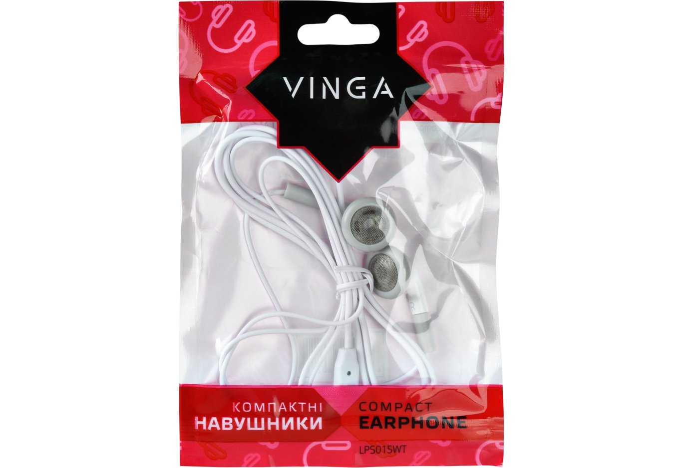 Навушники Vinga LPS015 White (LPS015WT)