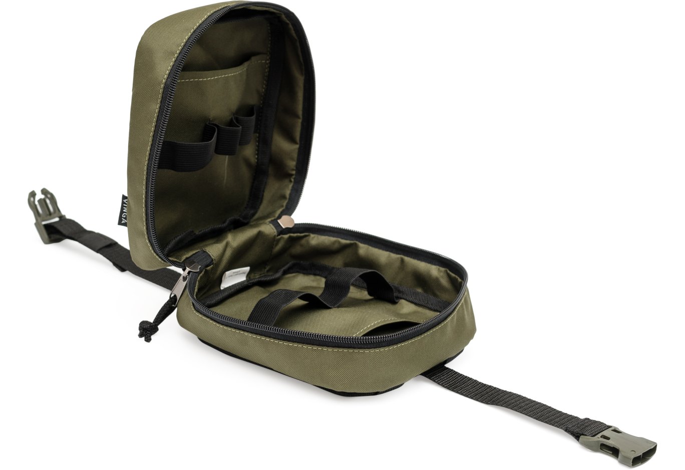 Сумка для аптечки Vinga A5 Oxford 600D PU, olive (VA5O)