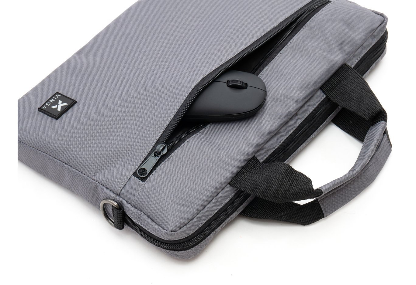Сумка для ноутбука Vinga 14" NB1401 gray (NB1401GR)