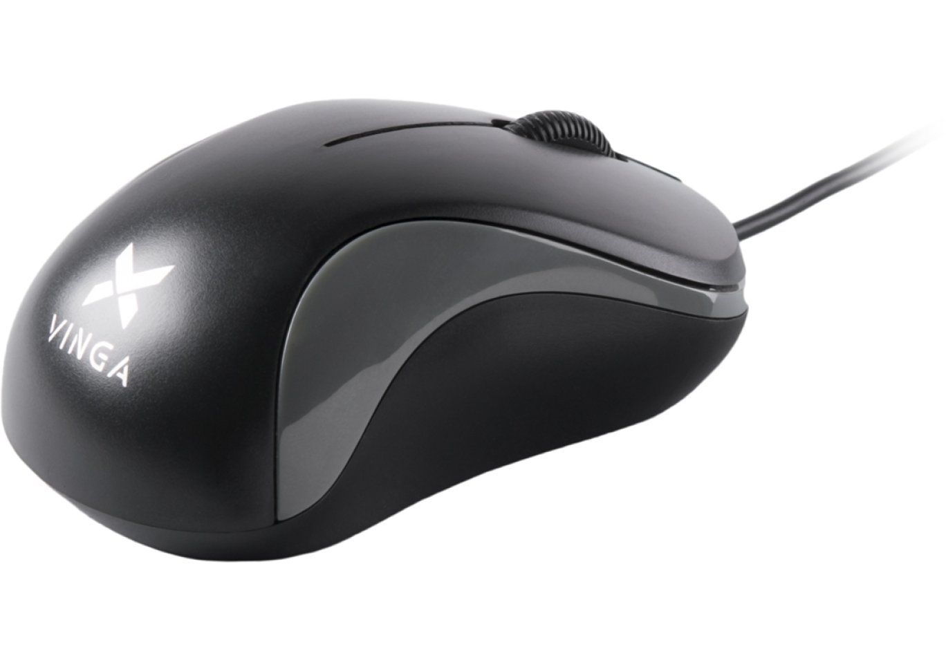 Мишка Vinga MS-882 black - gray