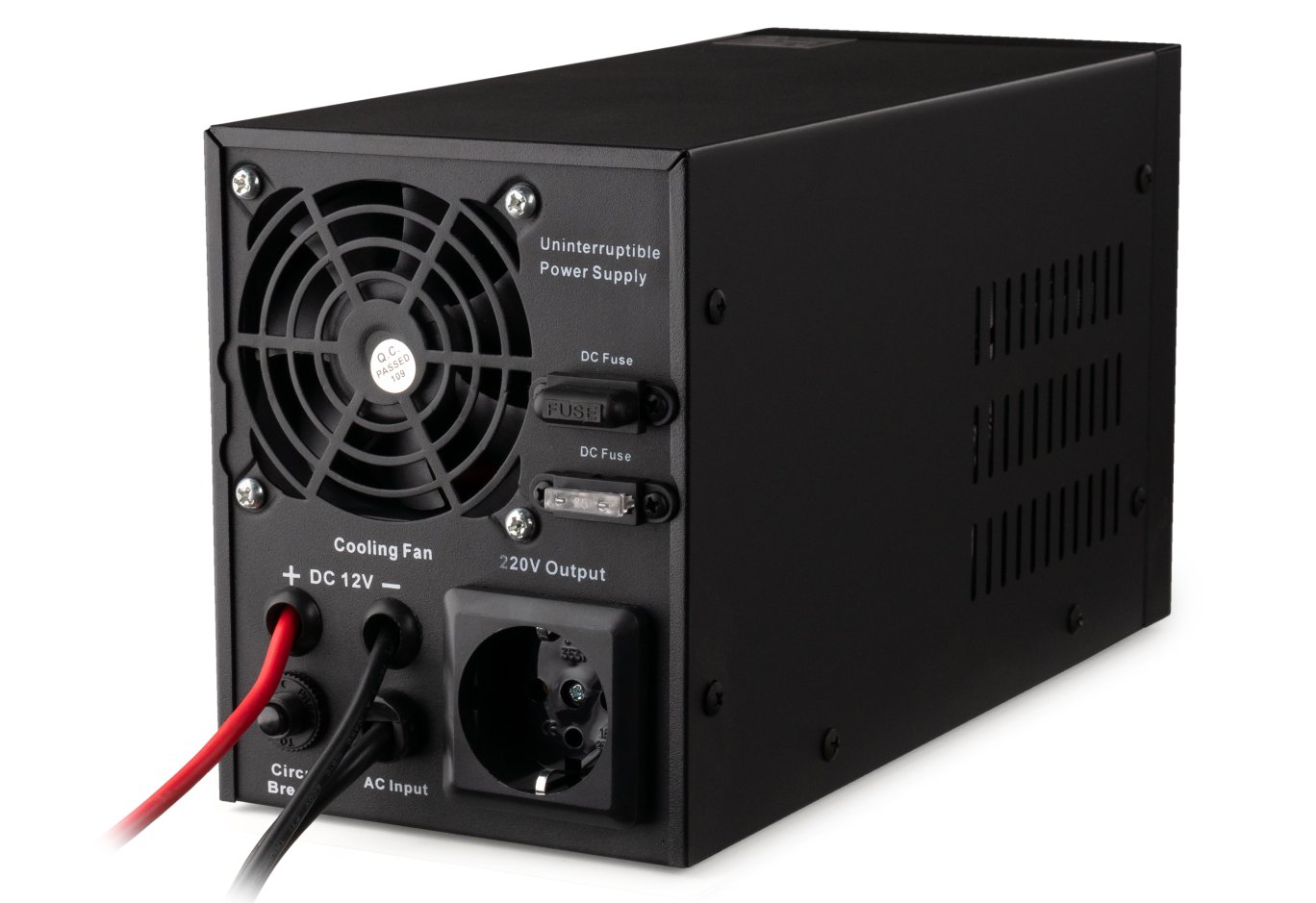 Пристрій безперебійного живлення Vinga QDPS-600 600VA LCD (QDPS-600)