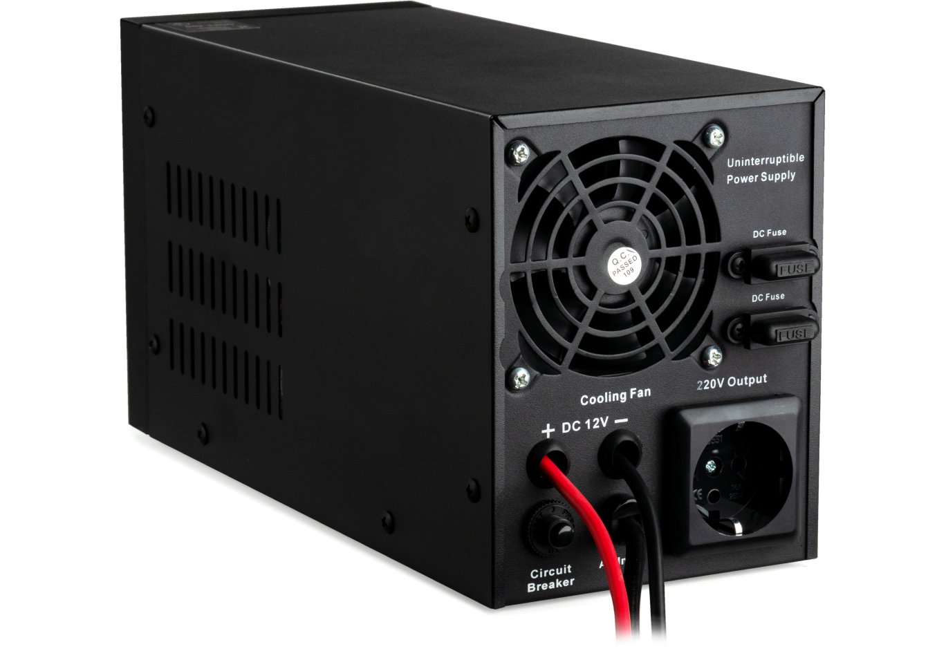 Пристрій безперебійного живлення Vinga QDPS-600 600VA LCD (QDPS-600)