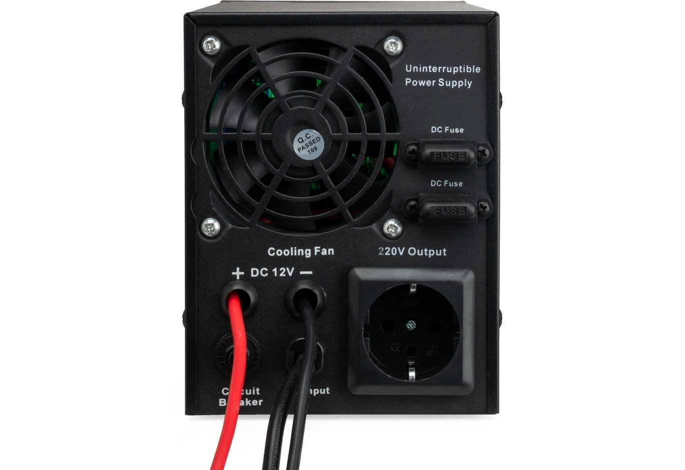 Пристрій безперебійного живлення Vinga QDPS-600 600VA LCD (QDPS-600)