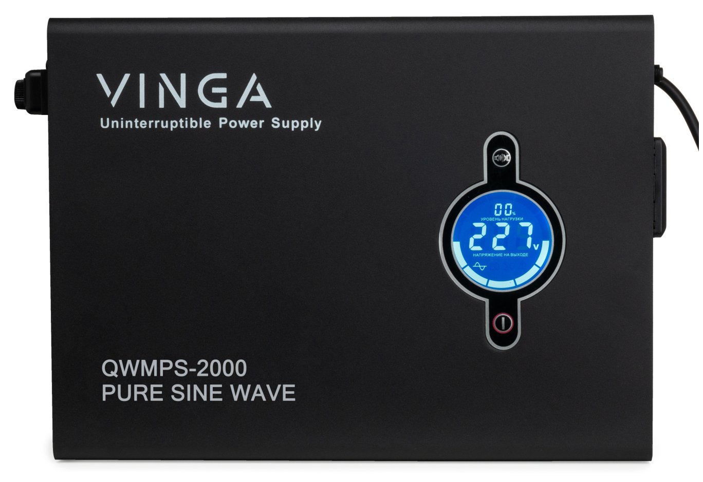 Uninterruptible Power Supply Vinga QWMPS-2000 2000VA LCD (QWMPS-2000)