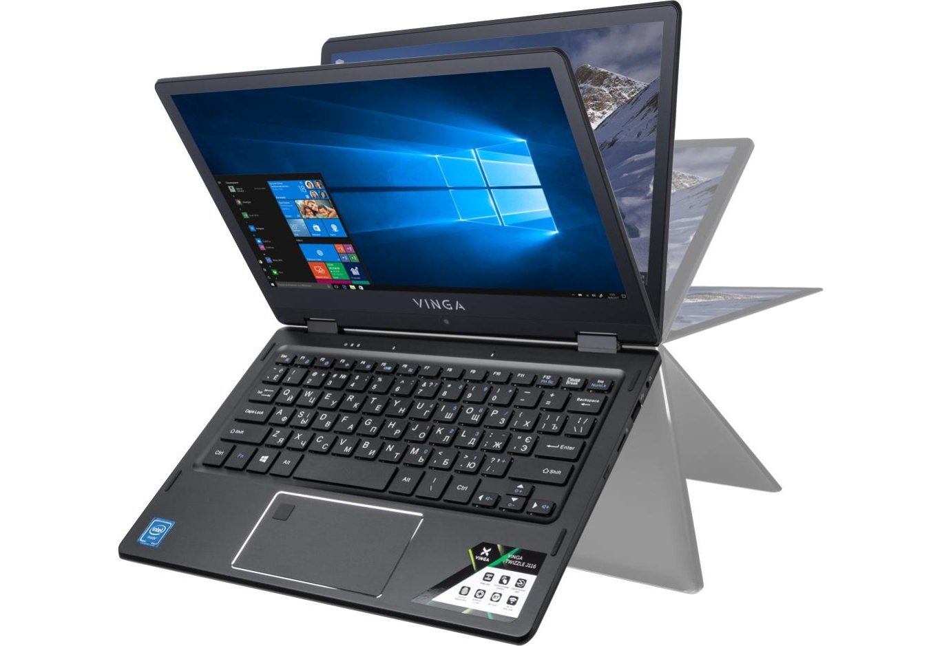 Ноутбук Vinga Twizzle J116 (J116-C40464BWP)