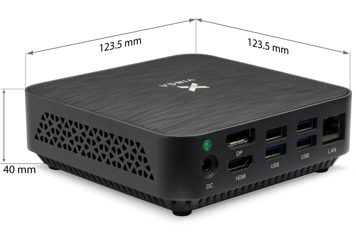 Комп'ютер Vinga Mini PC V600 (V600AM300U.8256W1H)