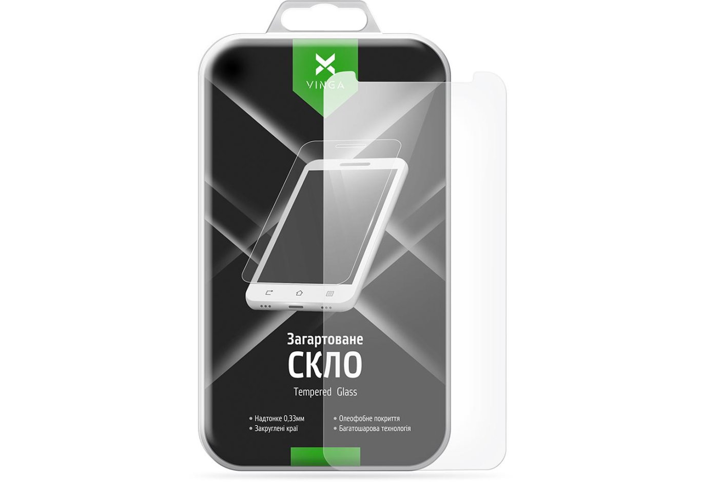 Protective glass Vinga для Doogee X55 (VTPGS-DX55)