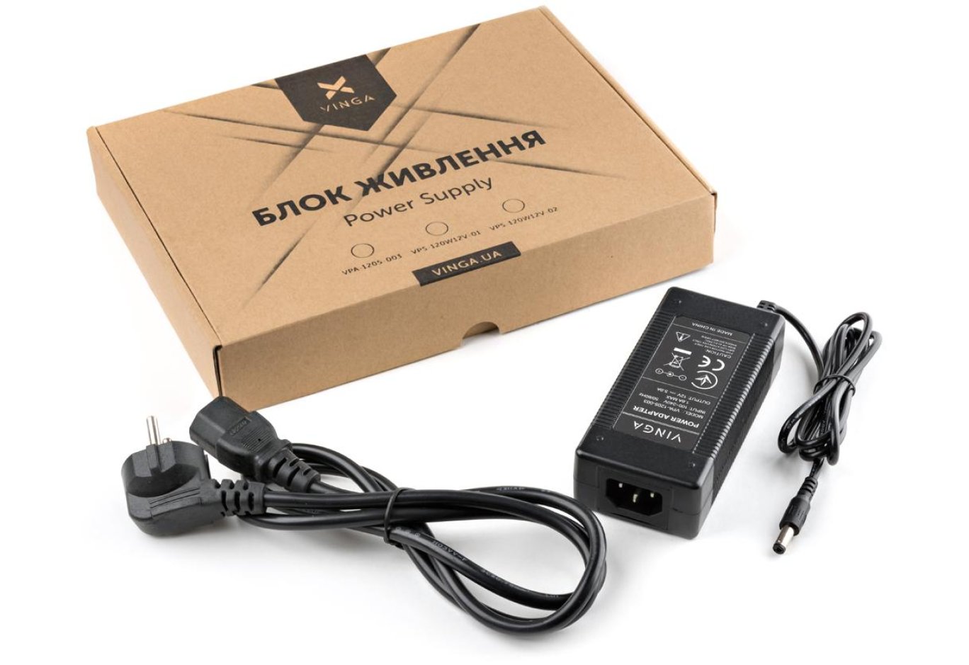 Laptop power supply Vinga 60W (VPA-1205-003)