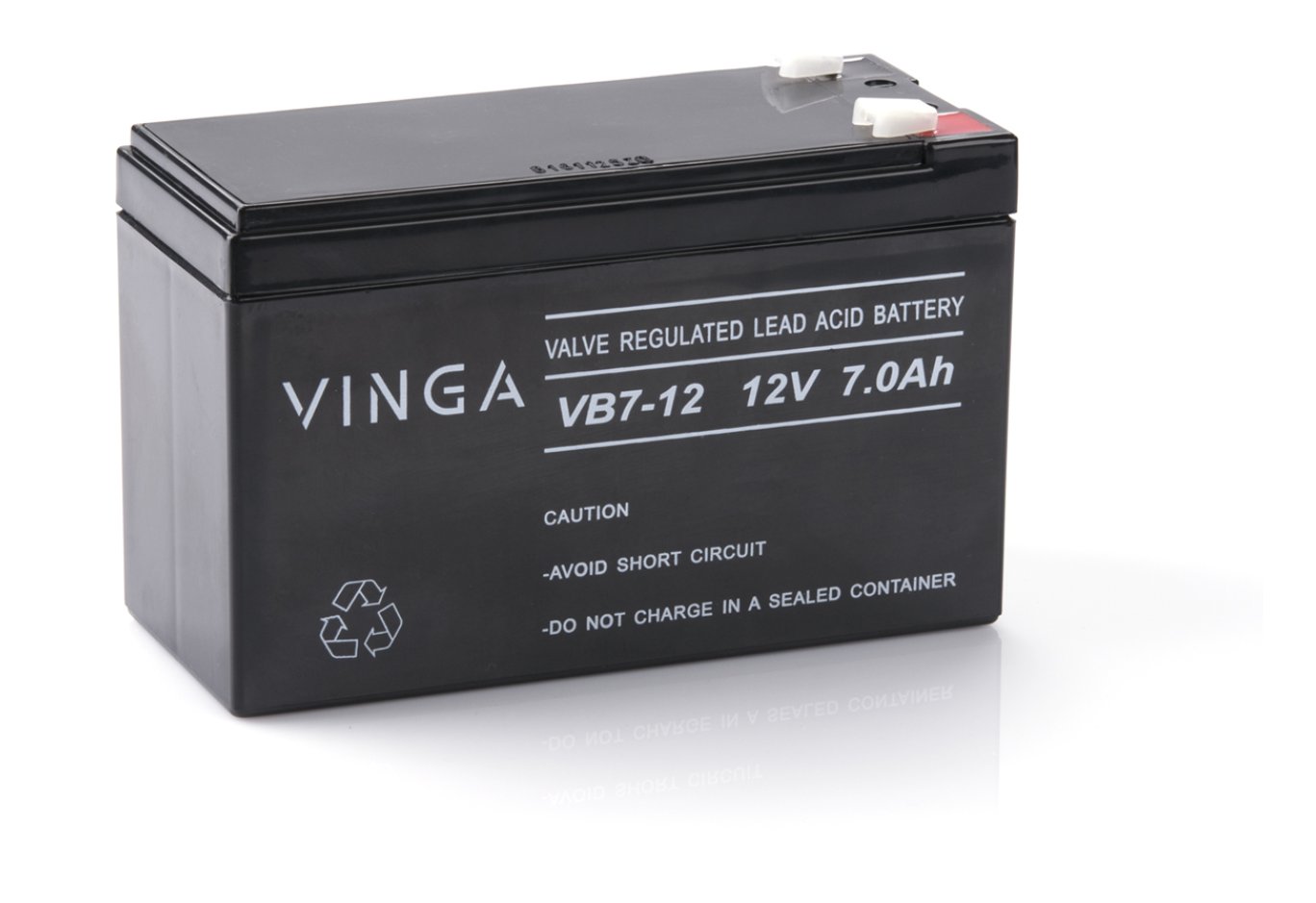 Батарея до ДБЖ Vinga 12В 7 Ач (VB7-12)