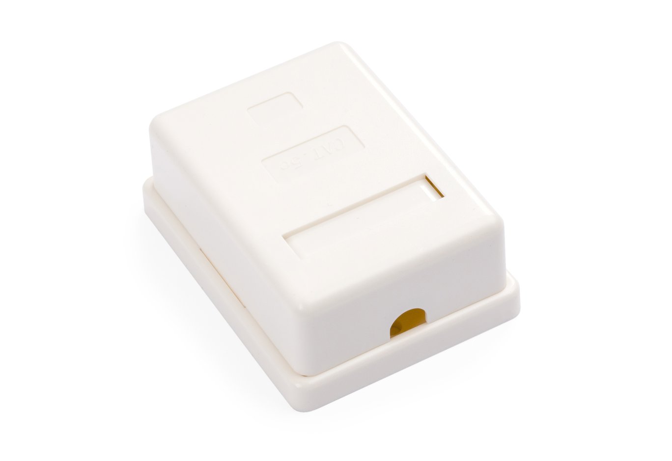 Комп'ютерна розетка RJ45x1 UTP cat.5e 8P8C Vinga (VCPRJ45O1NE)