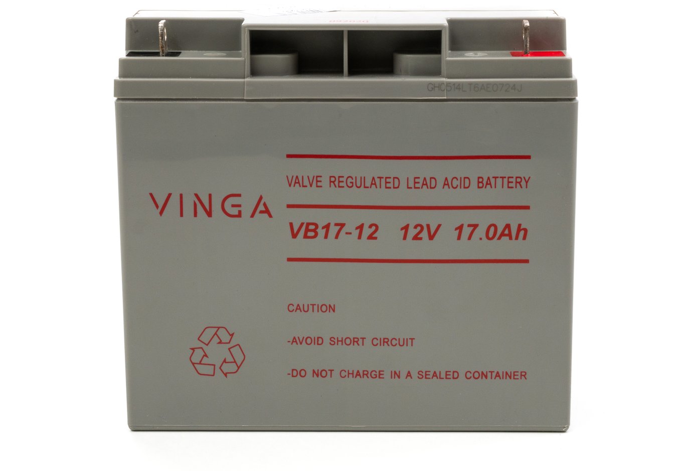 Батарея до ДБЖ Vinga 12В 17 Ач (VB17-12)