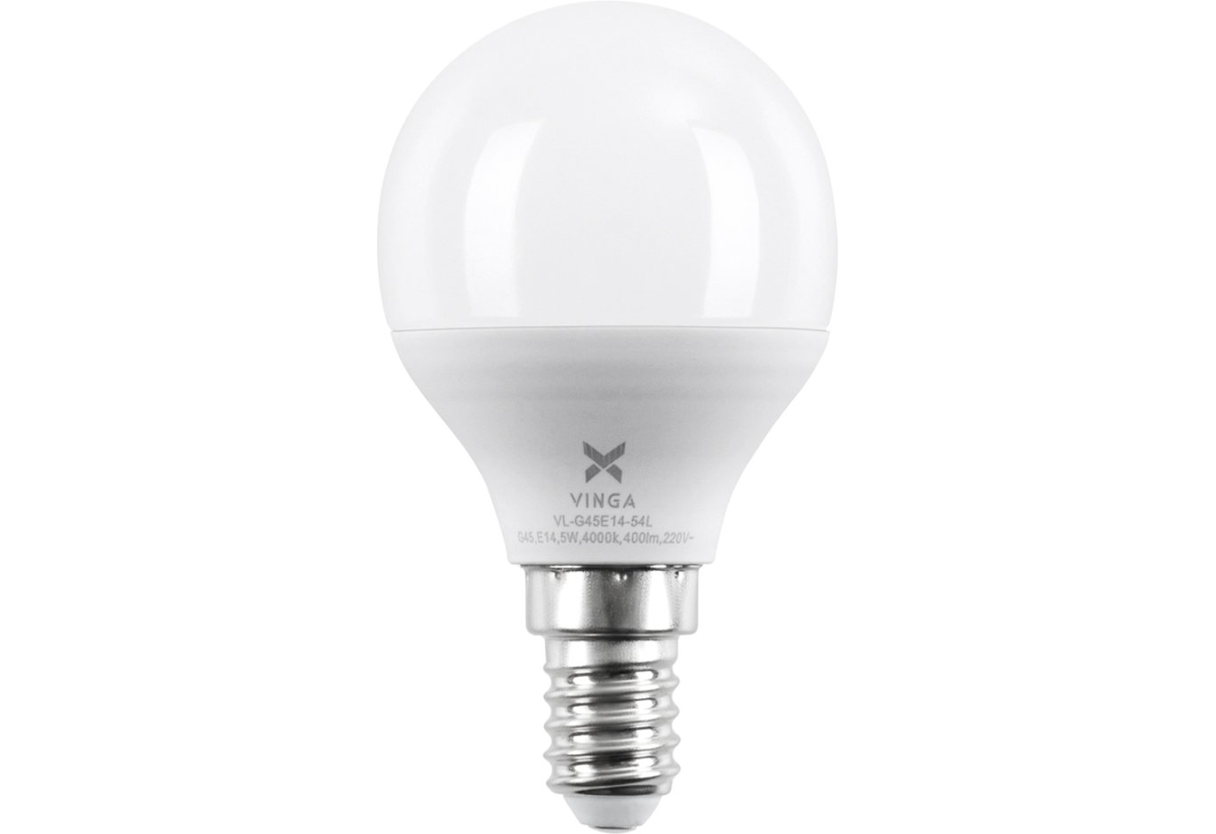 Лампочка Vinga VL-G45E14-54L