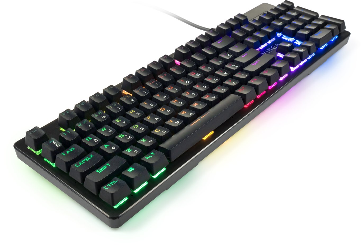 Клавіатура Vinga KBGSM120 Black