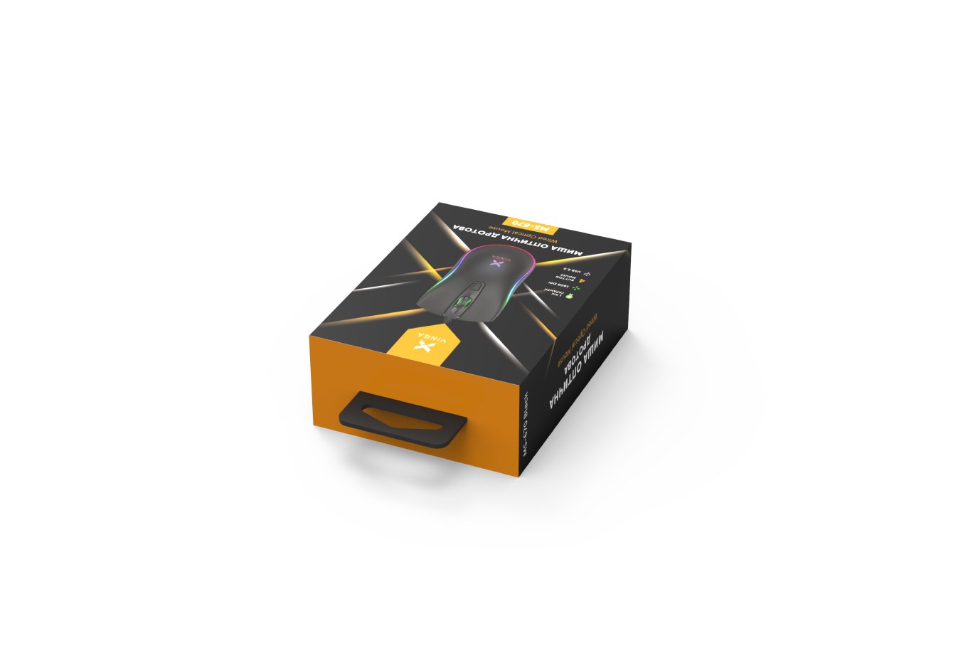 Mouse Vinga MS-670 Black