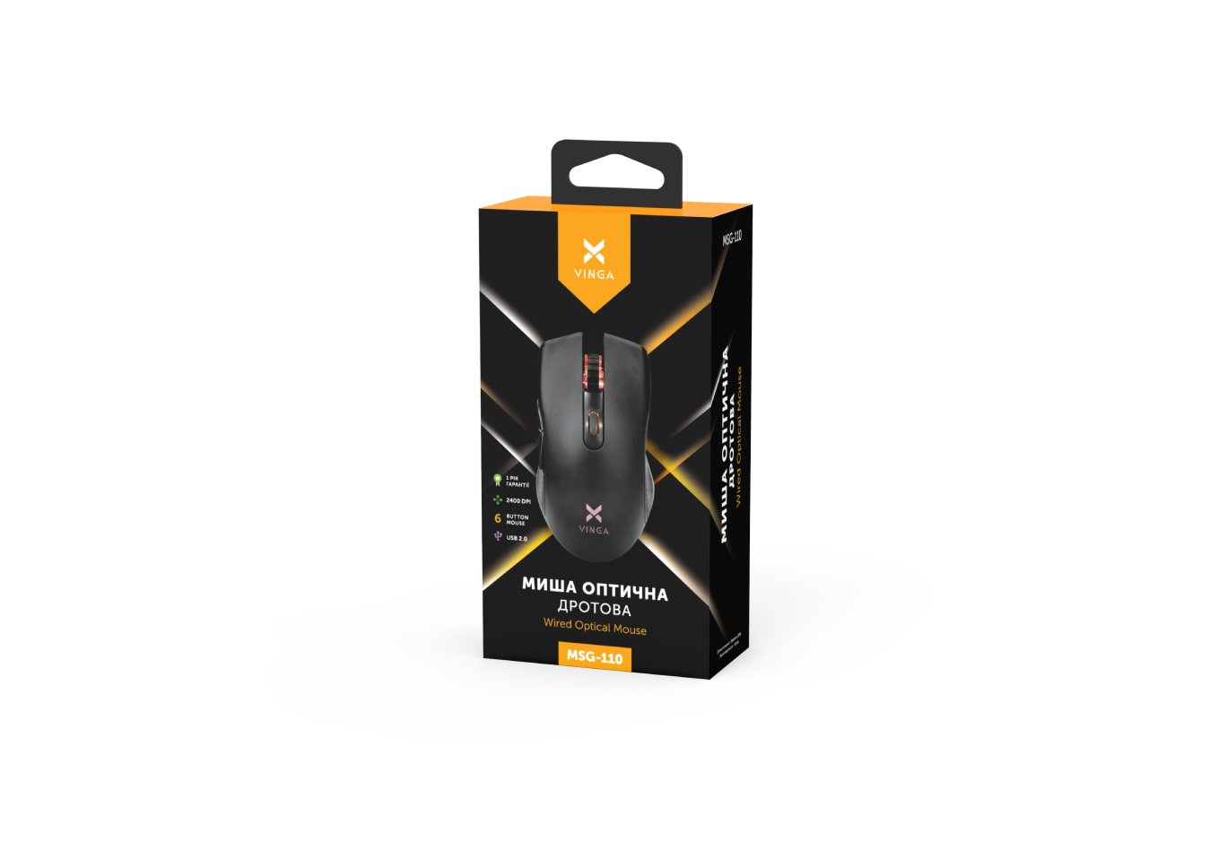Mouse Vinga MSG-110 Black