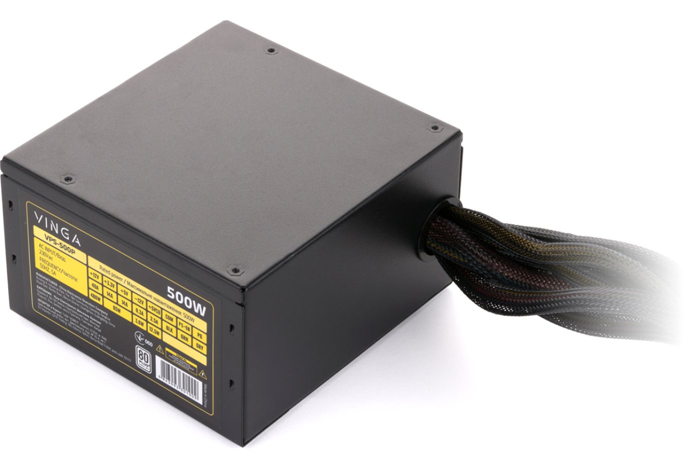 Блок живлення Vinga 500W (VPS-500P)