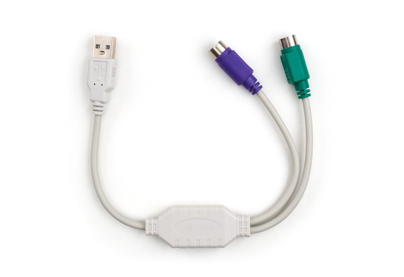 Кабель для передачі даних USB to PS/2 Vinga (VCPUSB2PS2)