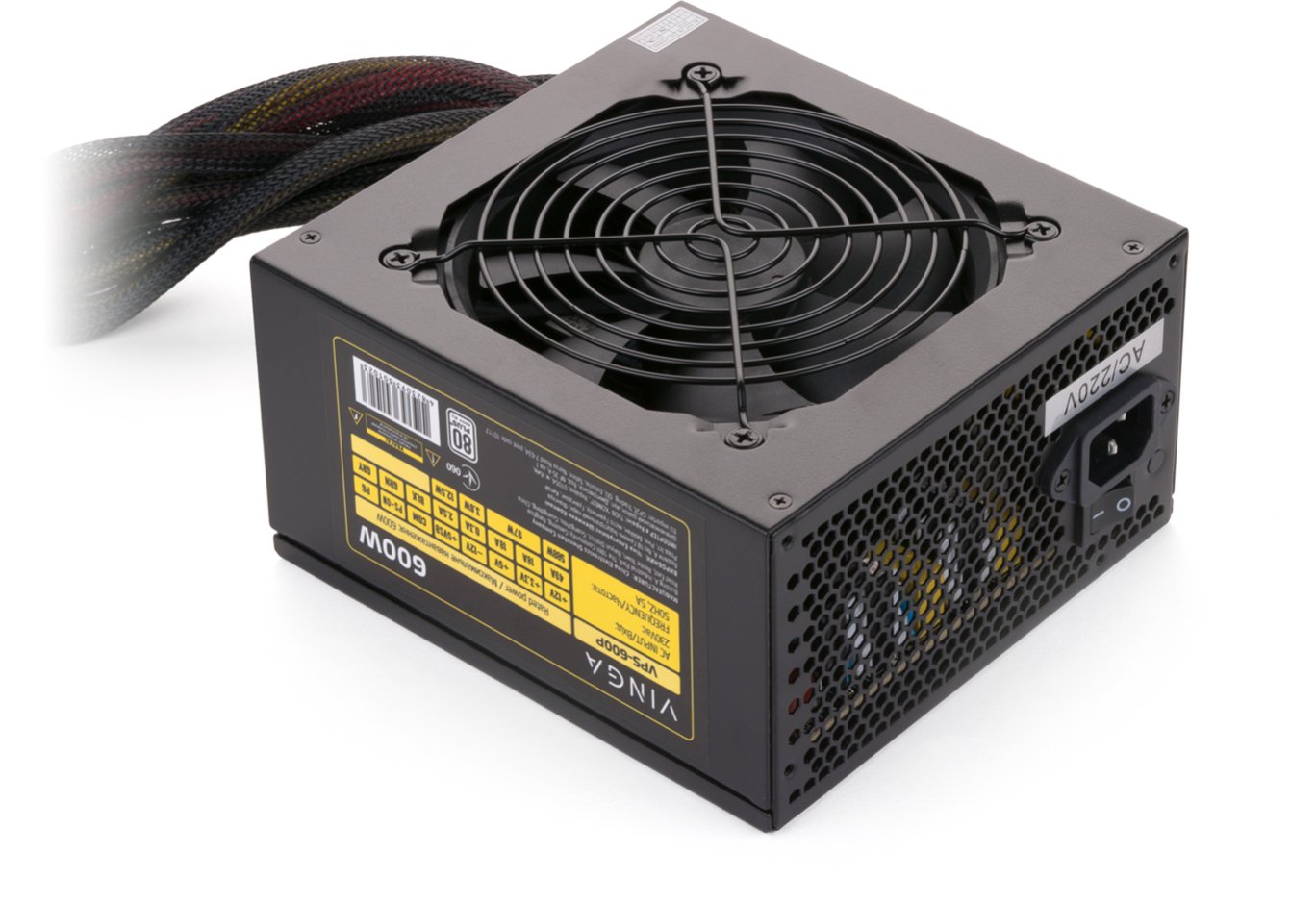 Блок живлення Vinga 600W (VPS-600P)