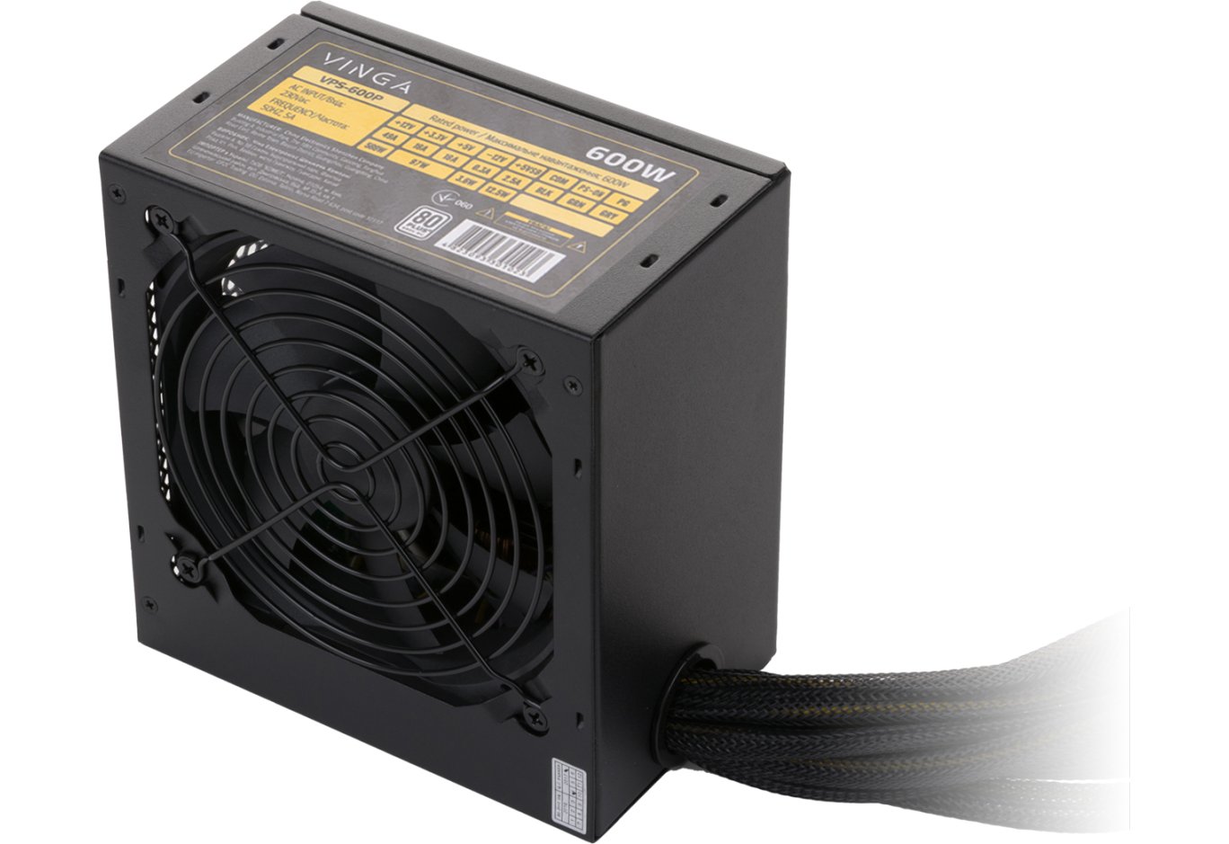 Блок живлення Vinga 600W (VPS-600P)
