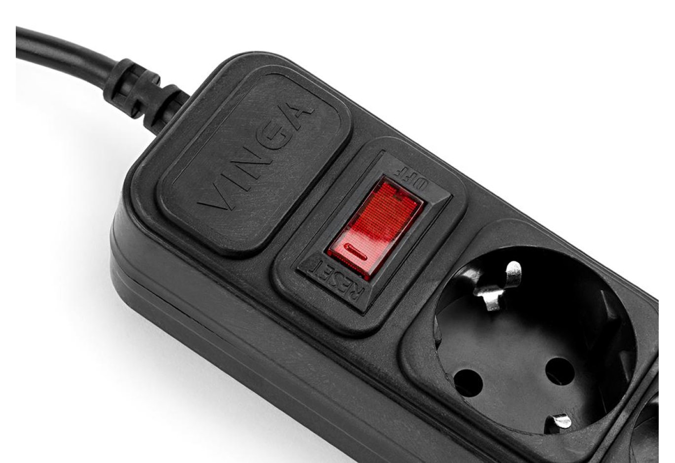 Мережевий фільтр живлення Vinga VBX5-3-75